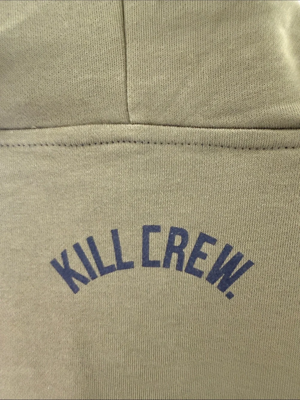 Kill Crew Olive Green Hoodie